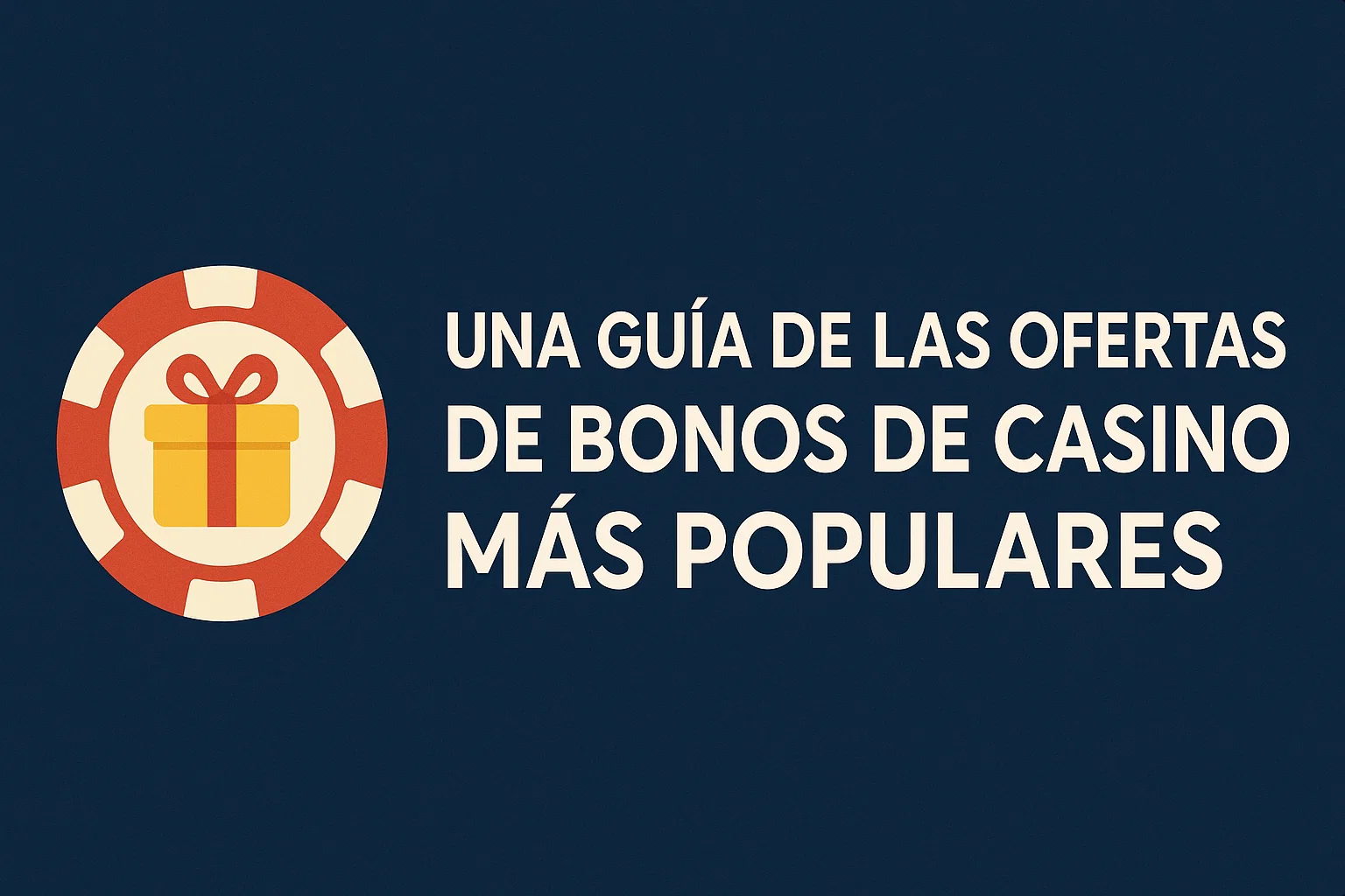 Una Guía de las Ofertas de Bonos de Casino Más Populares